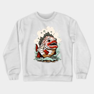 Stone fish Crewneck Sweatshirt